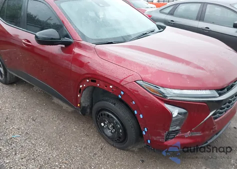 2024 Chevrolet Trax Fwd 1Rs из США, поврежденный, VIN KL77LGE2XRC071725